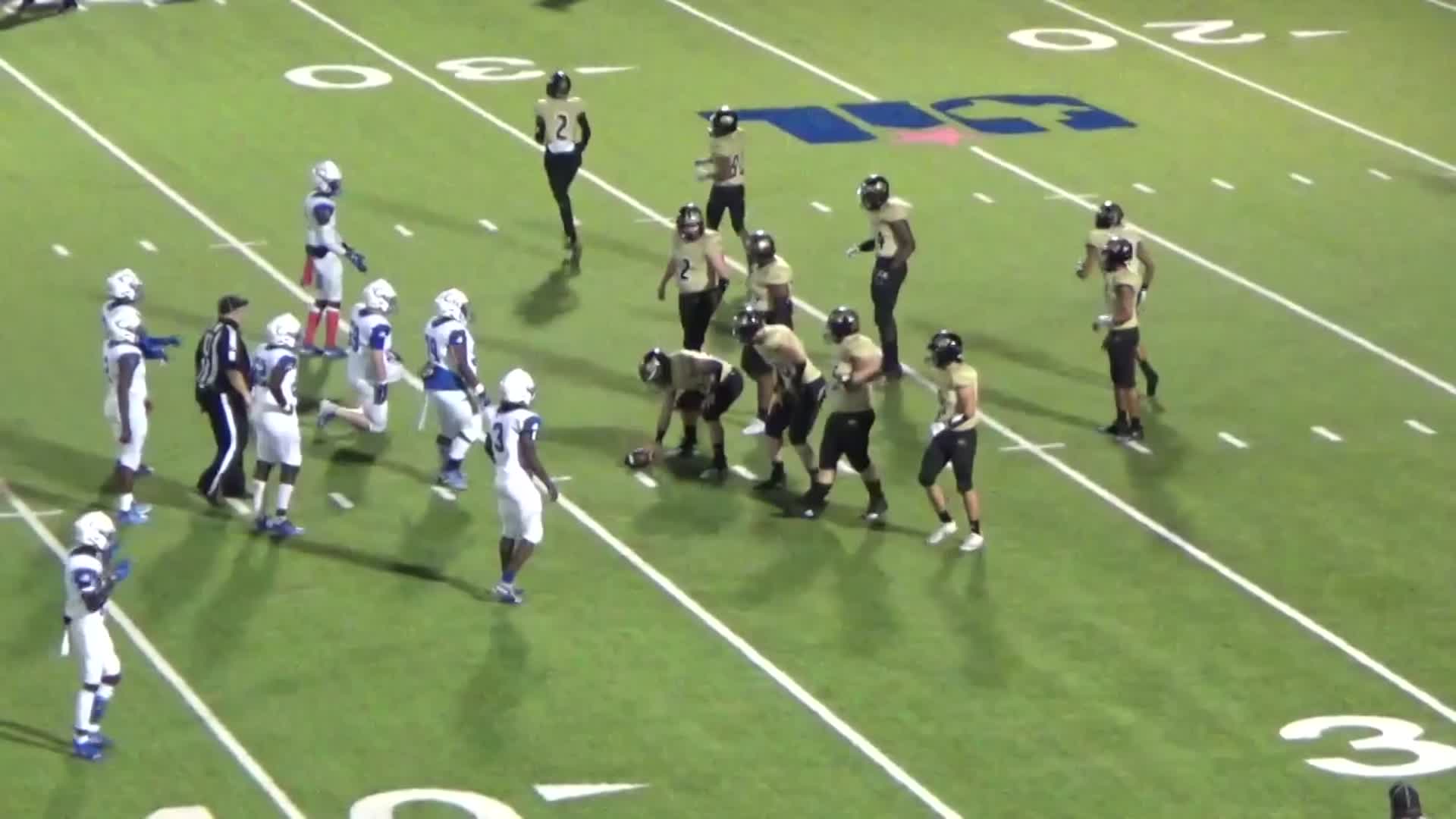 Anahuac High School Zandric Anderson highlights Hudl