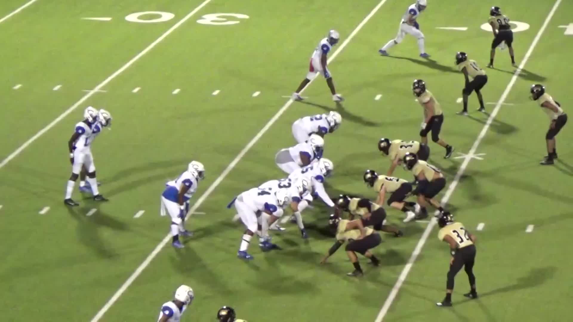 Crockett HS Football Video "Crockett football highlights Anahuac High School" MaxPreps