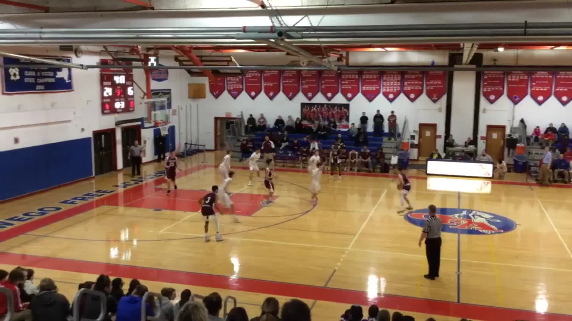 Chenango Forks HS Basketball Video "Highlight of Johnson City Owego
