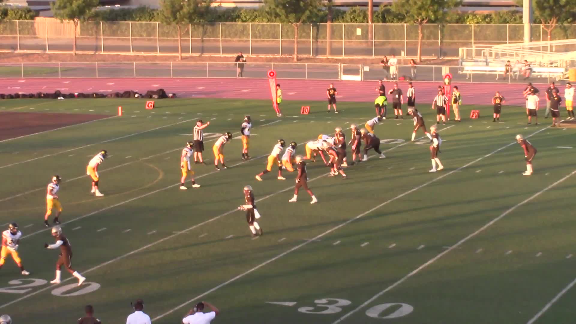 Hughson HS Football Video "Hughson football highlights Stagg" MaxPreps