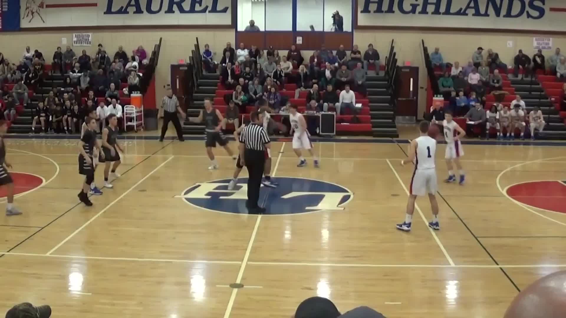 Laurel Highlands HS Basketball Video "Laurel Highlands basketball