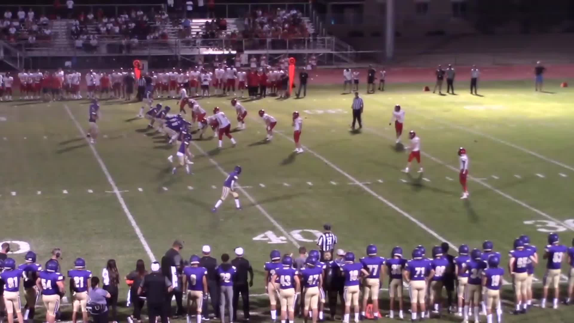 Queen Creek High School Plas Johnson highlights Hudl