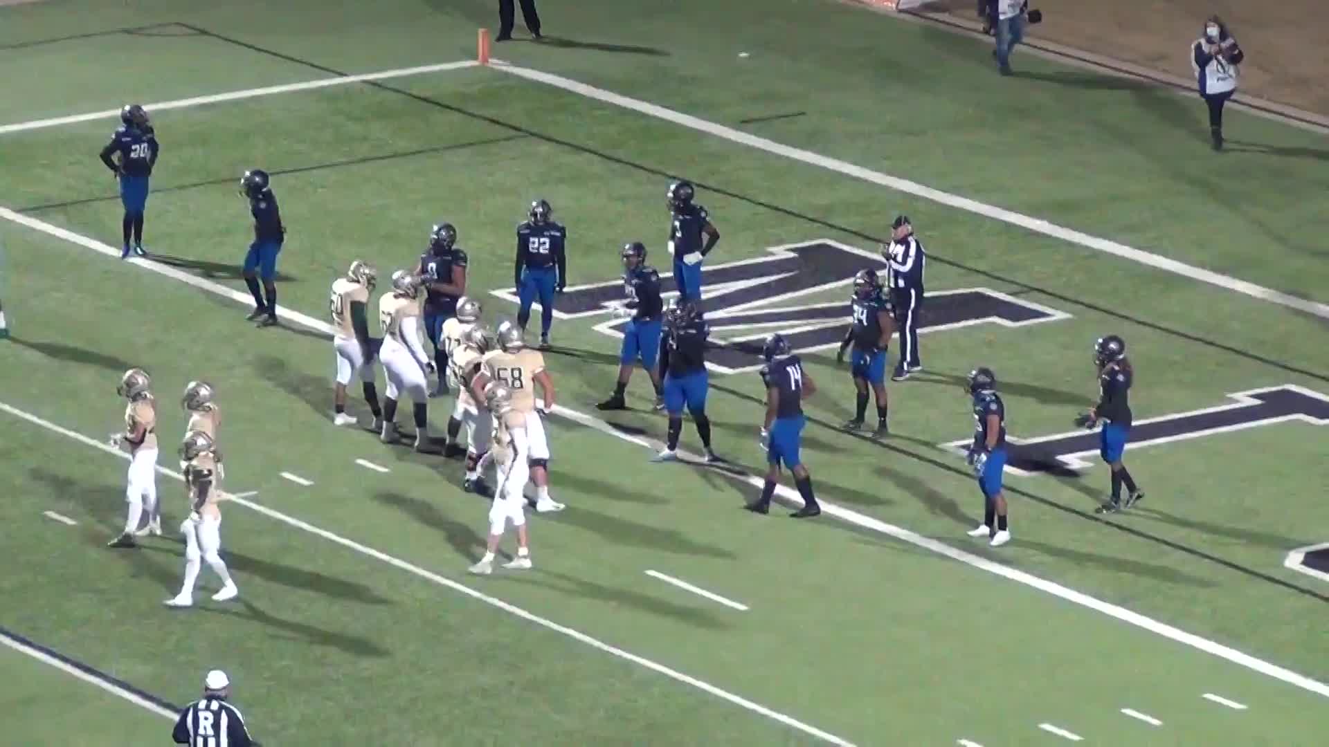 Birdville High Isaiah Hall highlights Hudl