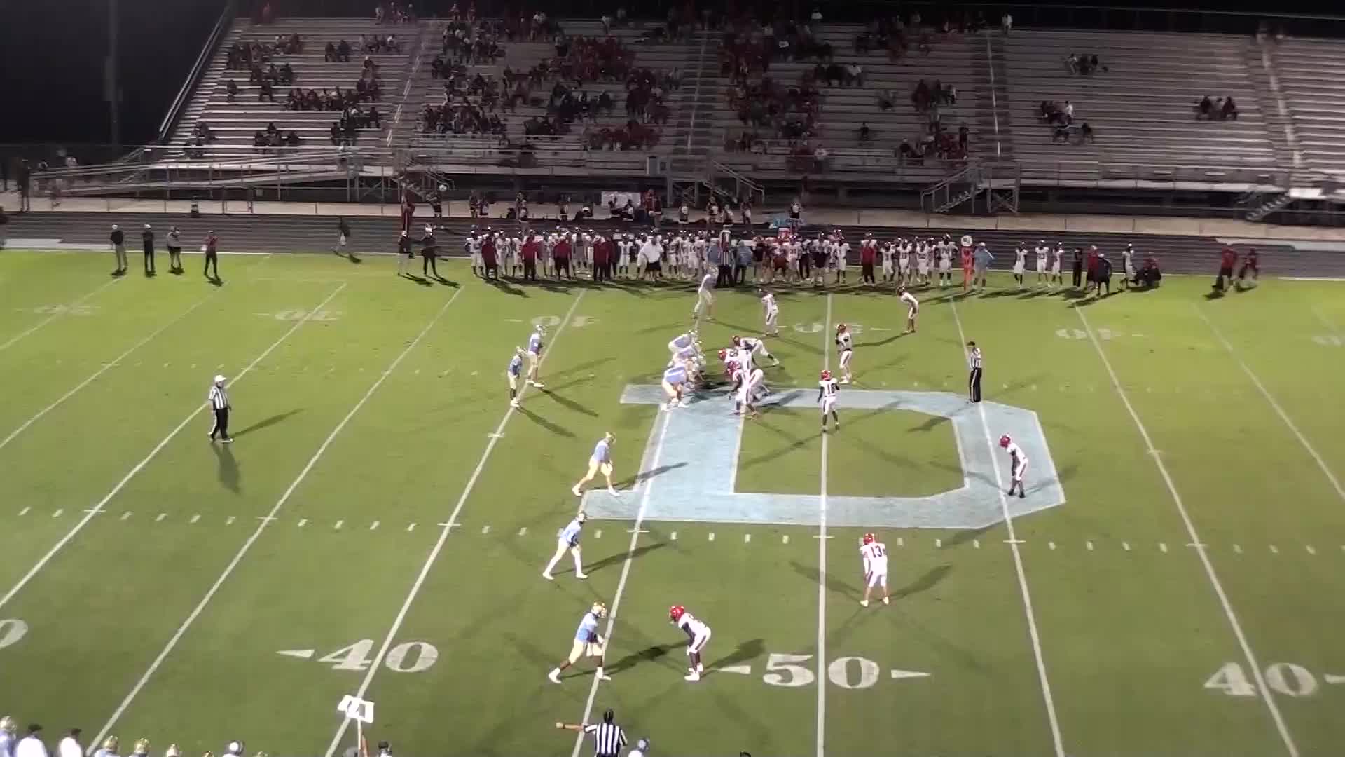 Freshman Varsity Season- 50 total TD's!