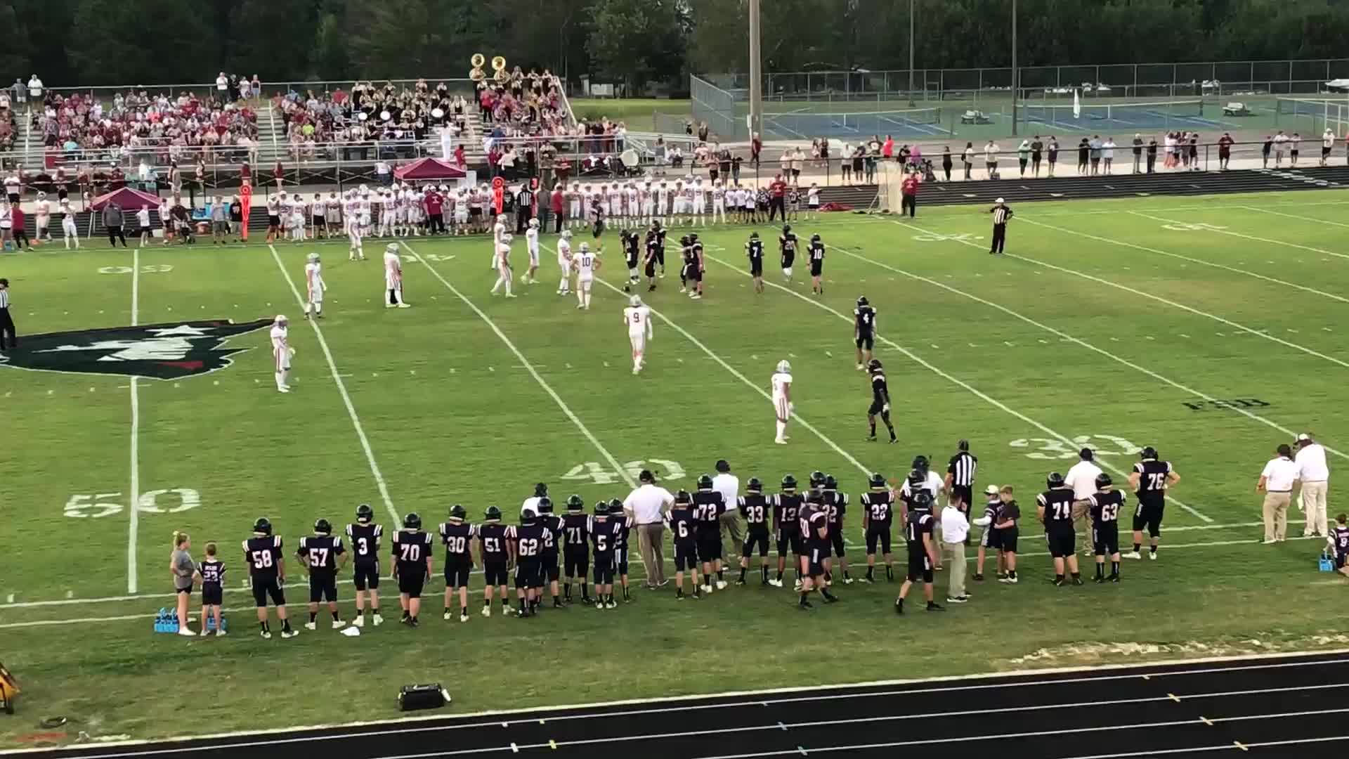 Blocked punt recovered for touchdown Alex Davis highlights Hudl