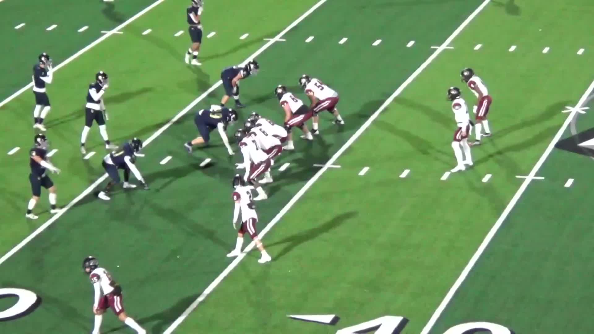 First Varsity Start vs Lake Creek - Jacob Van Ryn highlights - Hudl