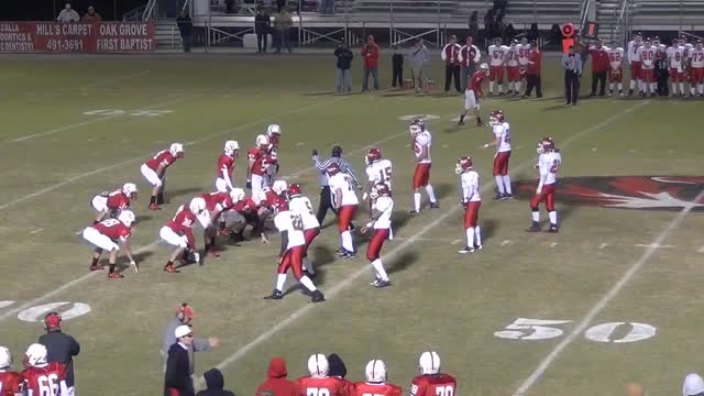 Boys Varsity Football Oak Grove High School Bessemer Alabama