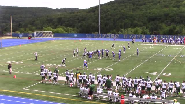 Mens Varsity Football Alfred State College Alfred New York