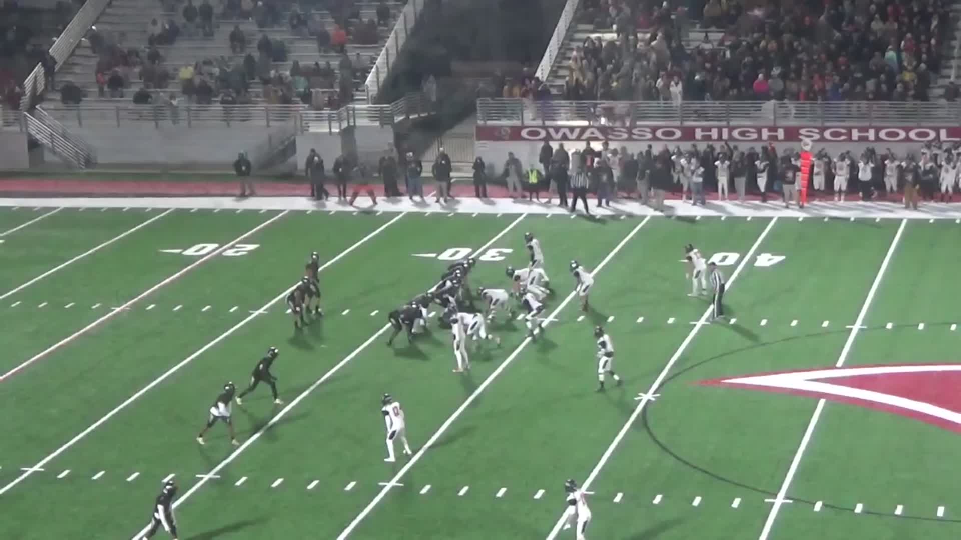 Sperry HS Football Video "Sperry football highlights Beggs High School