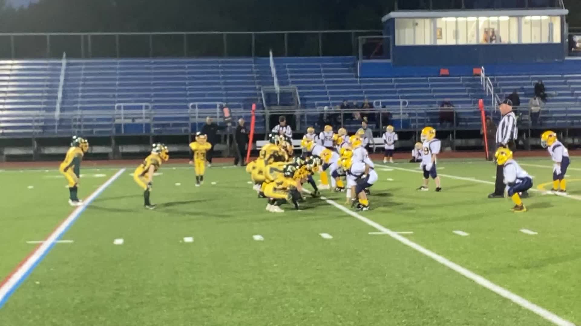 25 yard dash by Stack Shrub Oak Football highlights Hudl