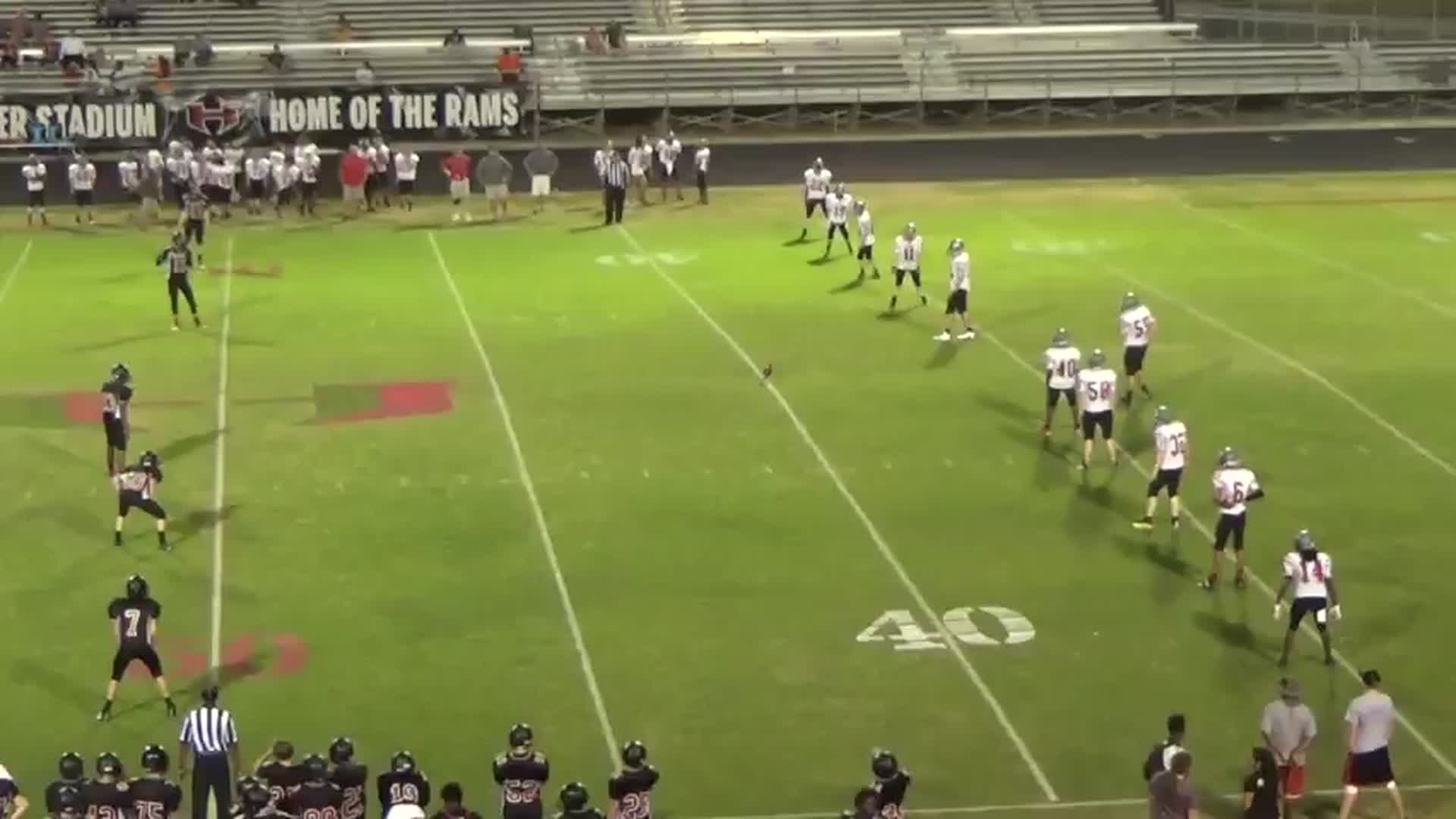 Wade Hampton High School D Team Football Jalen Gibson Highlights