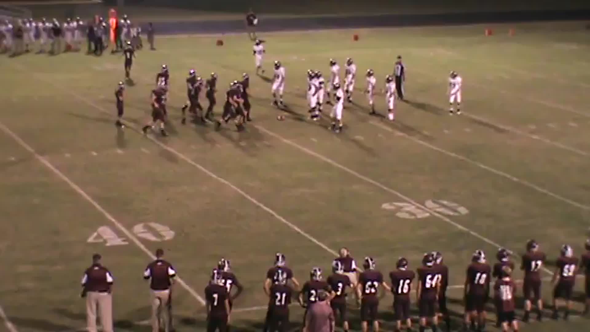 vs Flatonia High School Caleb Thedford highlights Hudl