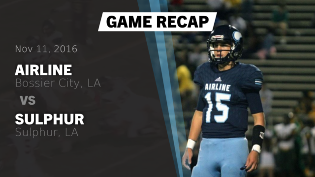 Boys Varsity Football Airline High School Bossier City