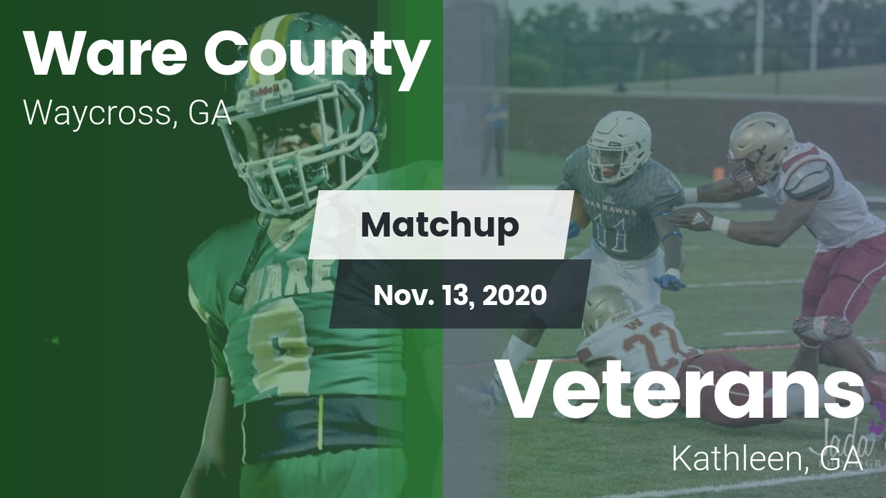Ware County HS Football Video "Matchup Ware County High vs. Veterans