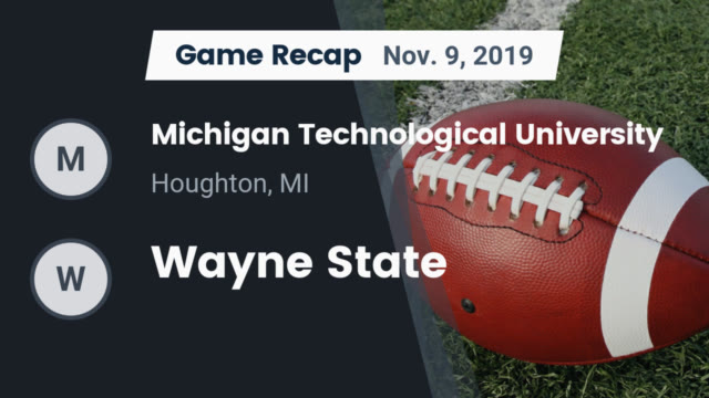 Men S Varsity Football Michigan Technological University Houghton Michigan Football Hudl