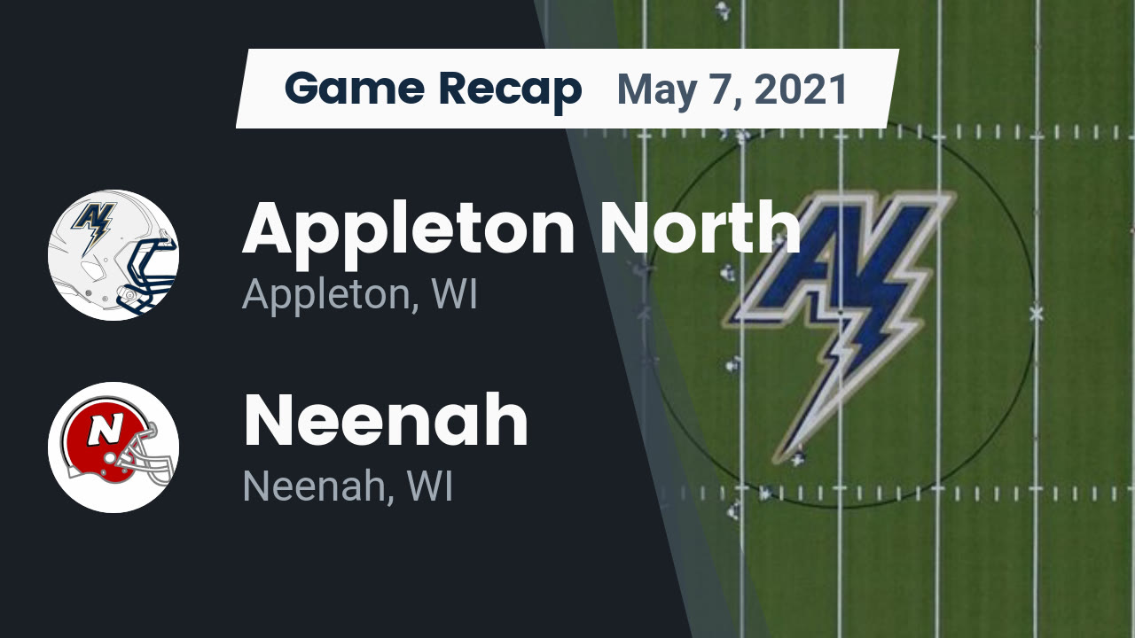 Appleton North HS Football Video "Recap Appleton North vs. Neenah 2021