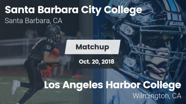 Varsity Football Santa Barbara City College Santa Barbara