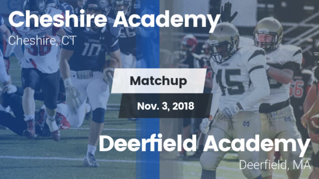 Boys Varsity Football Cheshire Academy High School Cheshire