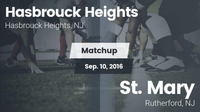 Boys Varsity Football Hasbrouck Heights High School Hasbrouck