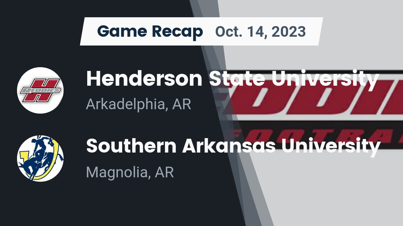 Recap Henderson State University vs. Southern Arkansas University 2023