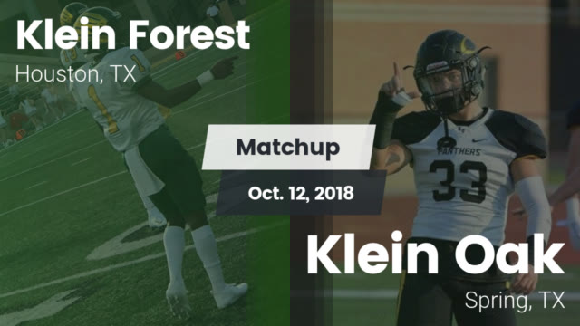 Klein Forest Varsity Football Klein Forest High School Houston