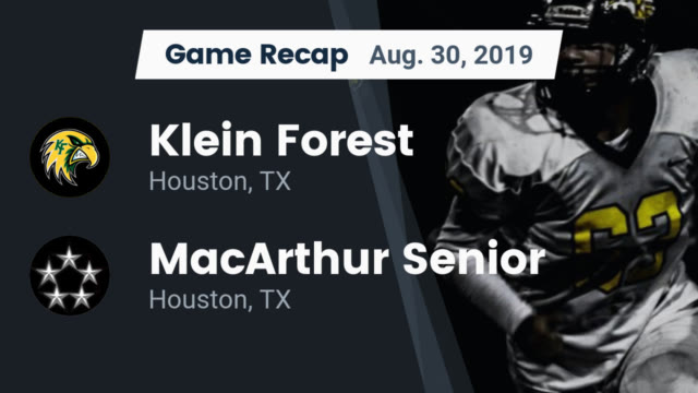 Klein Forest Varsity Football Klein Forest High School Houston