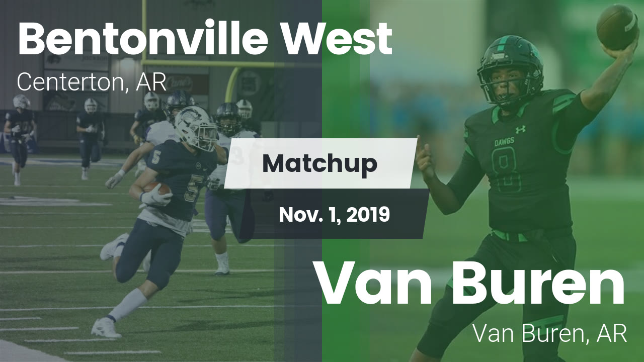 Bentonville West Hs Football Video Matchup West High Vs Van