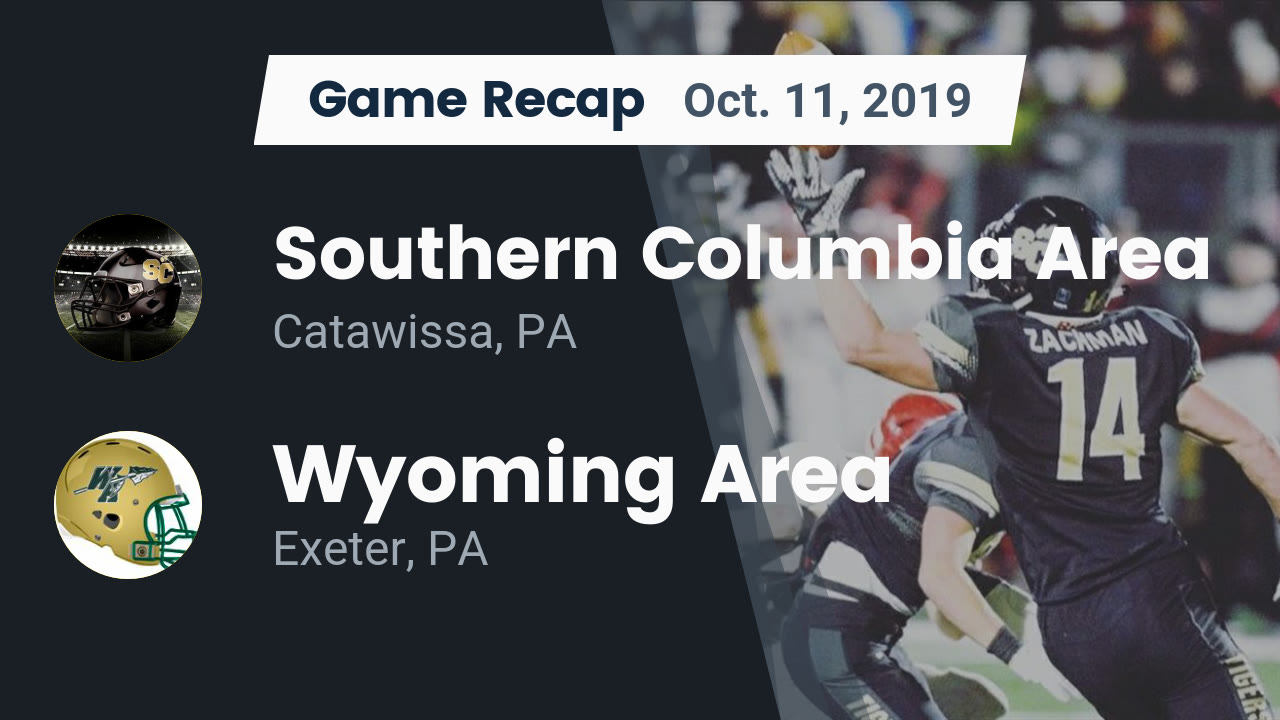 Southern Columbia Area Hs Football Video Recap Southern Columbia