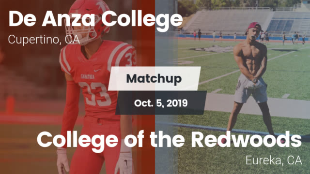 Mens Varsity Football De Anza College Cupertino California