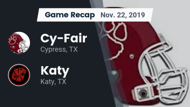 Varsity Football Cy Fair High School Cypress Texas Football
