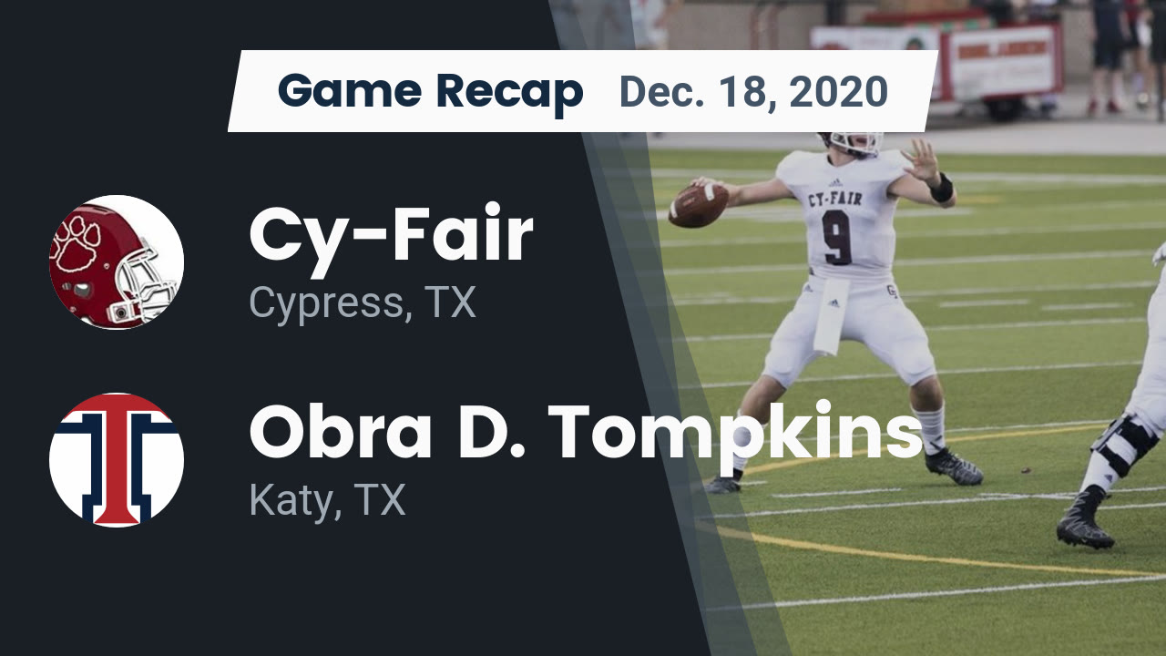 Cy Fair High School Cypress Tx Varsity Football