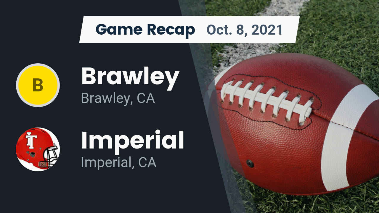 Brawley High School Ca Varsity Football