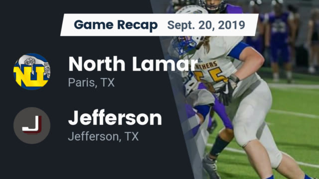 Boys Varsity Football North Lamar High School Paris Texas
