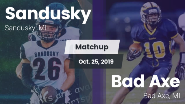 Boys Varsity Football Sandusky High School Sandusky Michigan