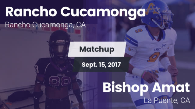 Rchs Varsity Football Rancho Cucamonga High School Rancho