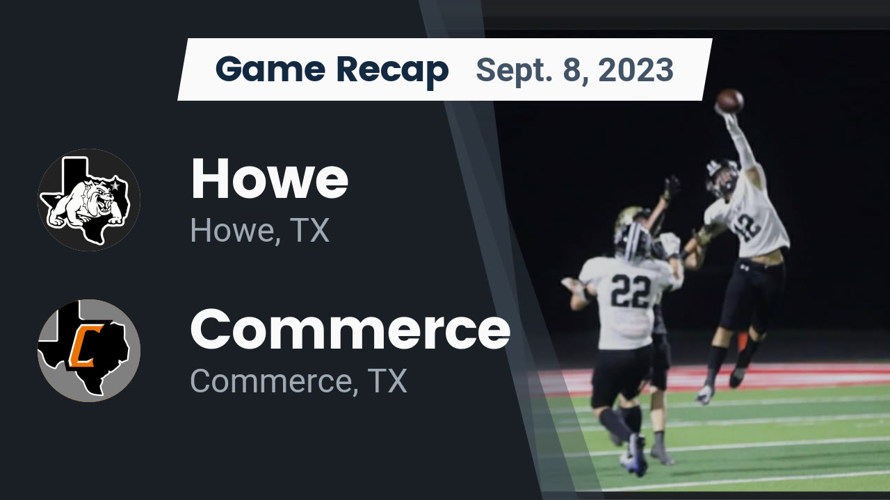 Howe (TX) High School Sports Football, Basketball, Baseball, Softball