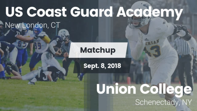 Football Us Coast Guard Academy New London Connecticut