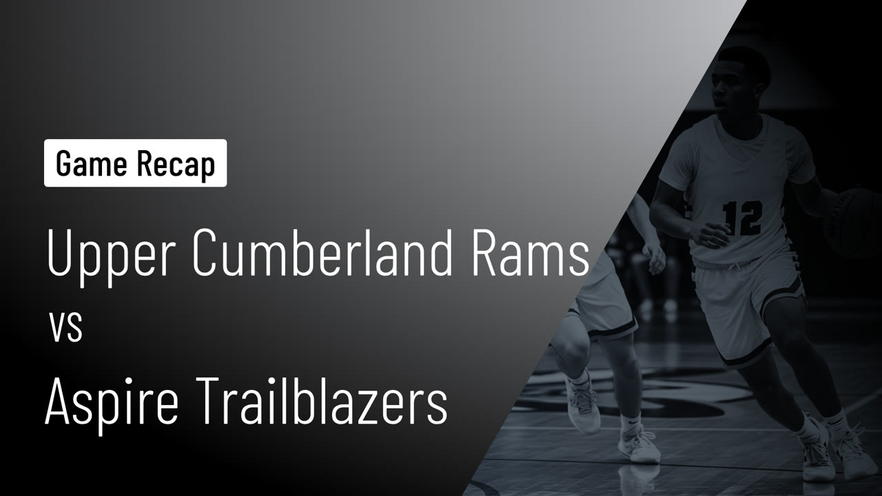 Upper Cumberland Rams vs Aspire Trailblazers • Game Recap • Mar 16 ...