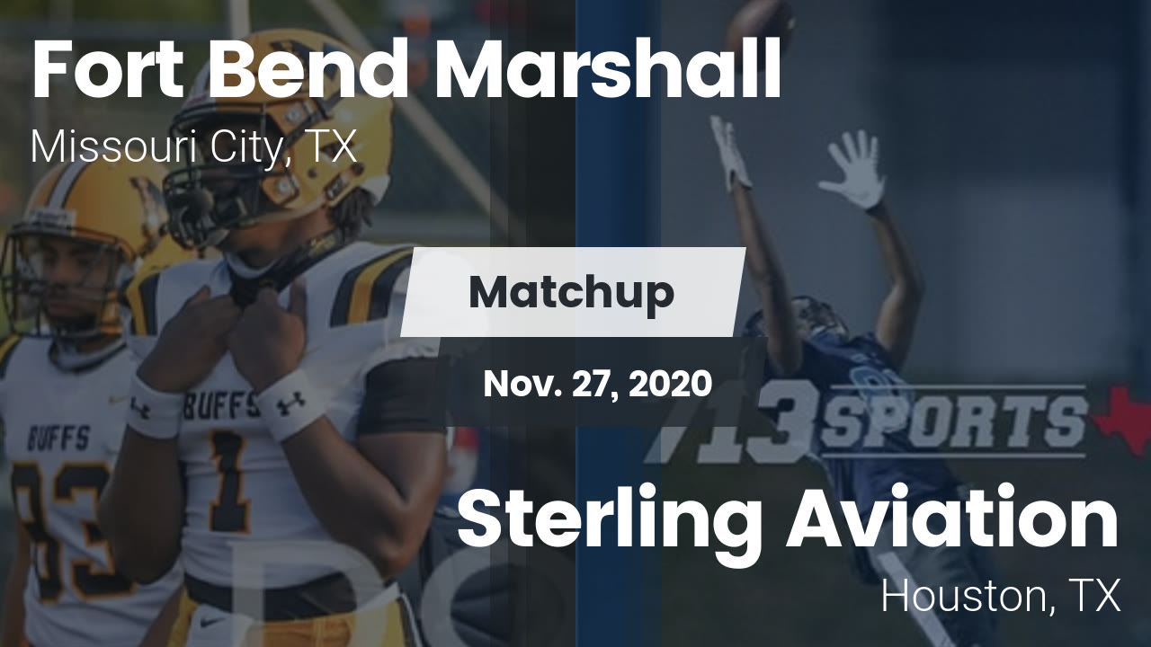 Fort Bend Marshall High School Missouri City Tx Varsity Football