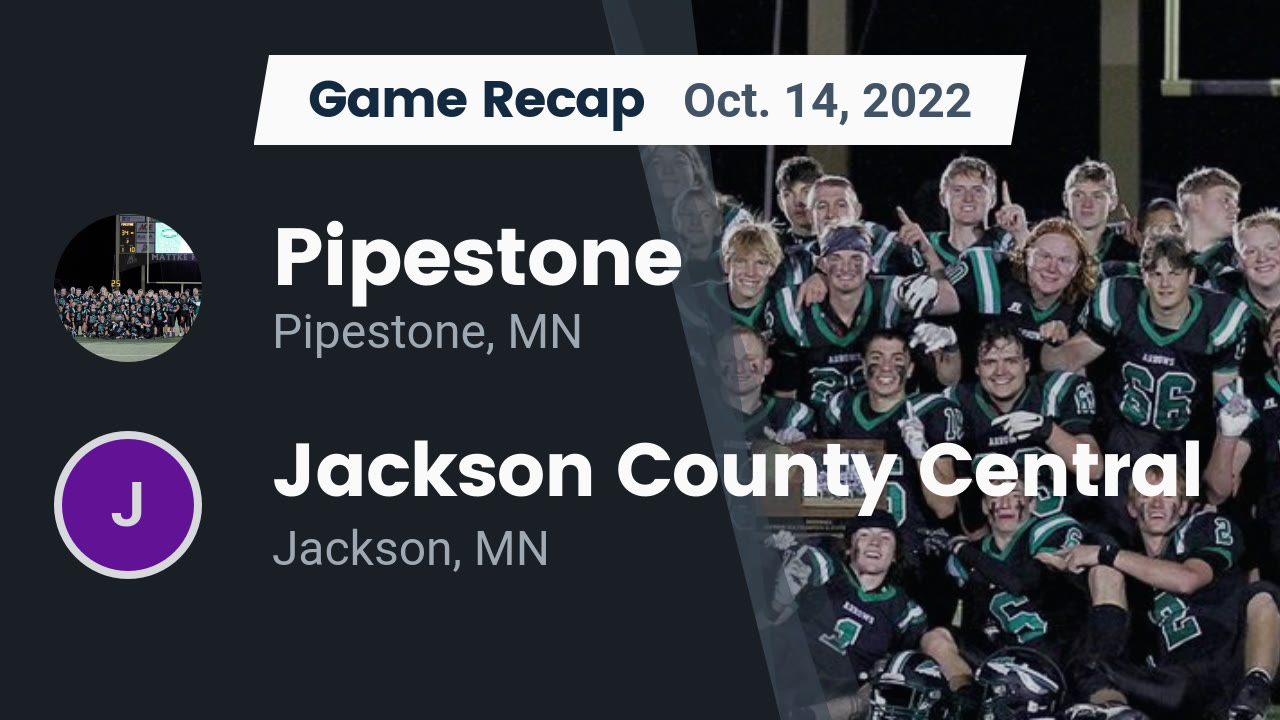 Pipestone (MN) High School Sports Football, Basketball, Baseball