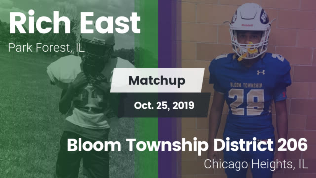 Jv Fr Soph Football Rich East High School Park Forest