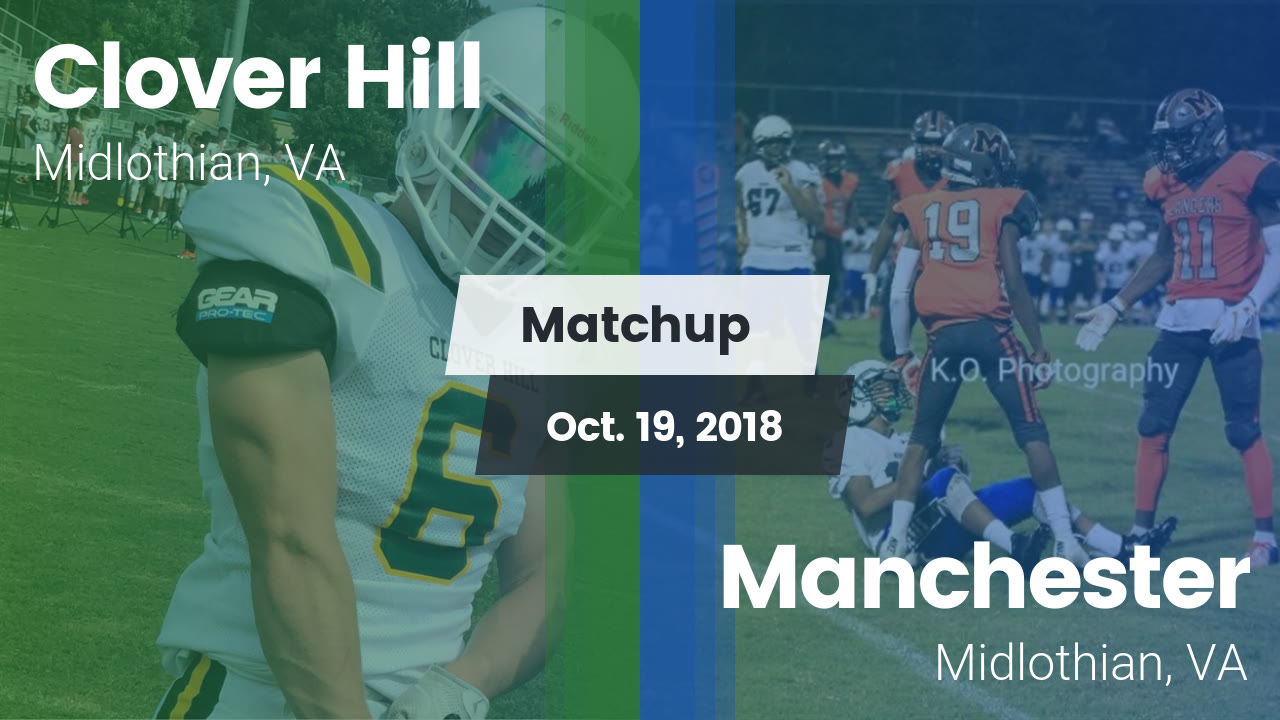Clover Hill Hs Football Video Matchup Clover Hill High Vs