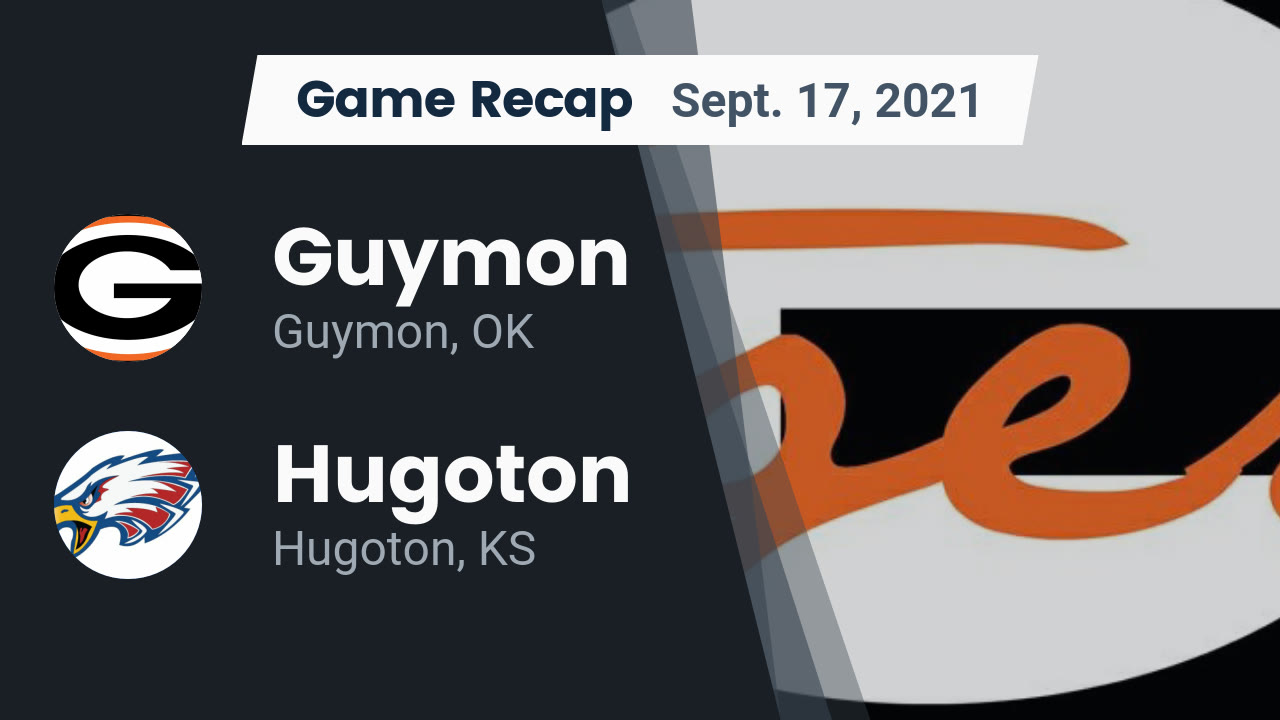 Guymon HS Football Video "Recap: Guymon vs. Hugoton 2021" | MaxPreps