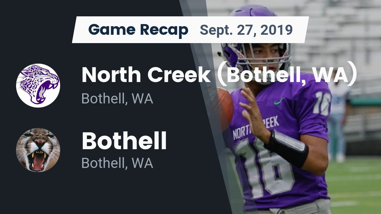 North Creek Hs Football Video Recap North Creek Bothell Wa Vs