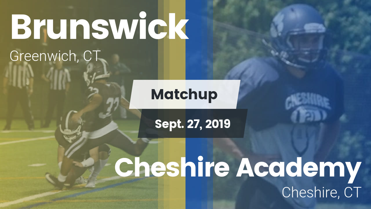Brunswick School Hs Football Video Matchup Brunswick Vs