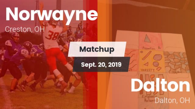 Boys Varsity Football Norwayne High School Creston Ohio