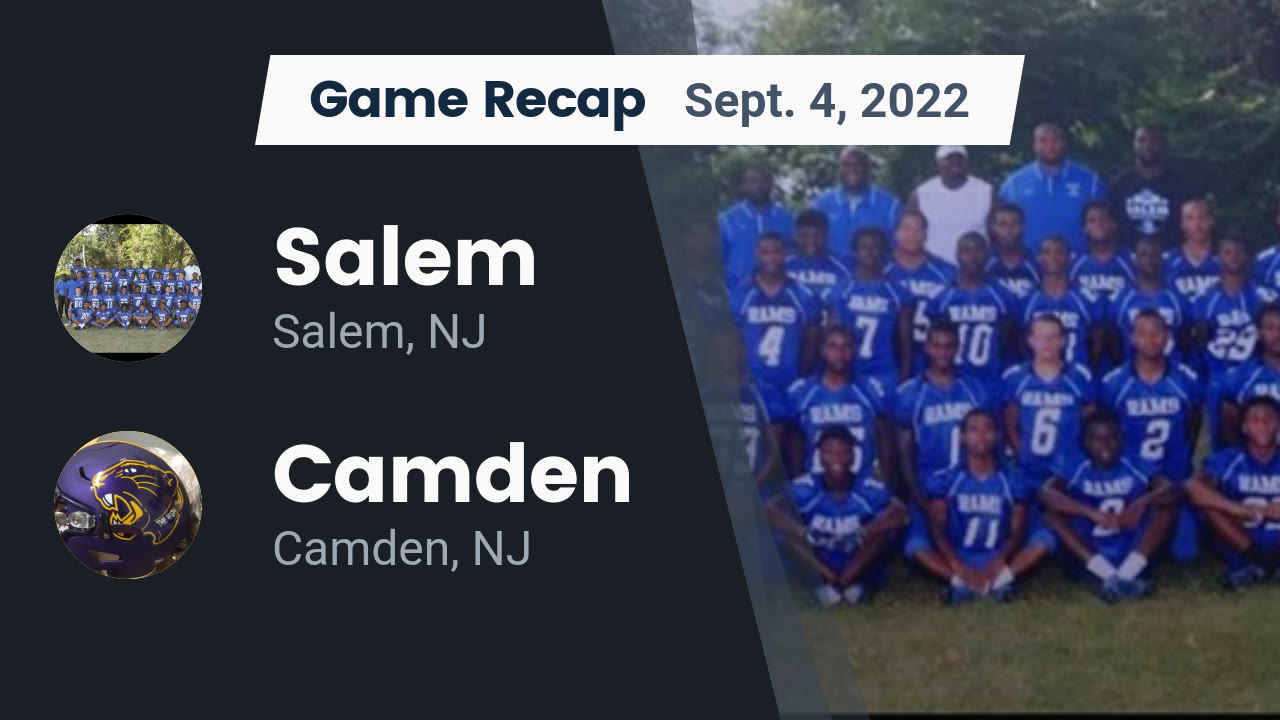 Recap: Salem vs. Camden 2022 - Salem highlights - Hudl