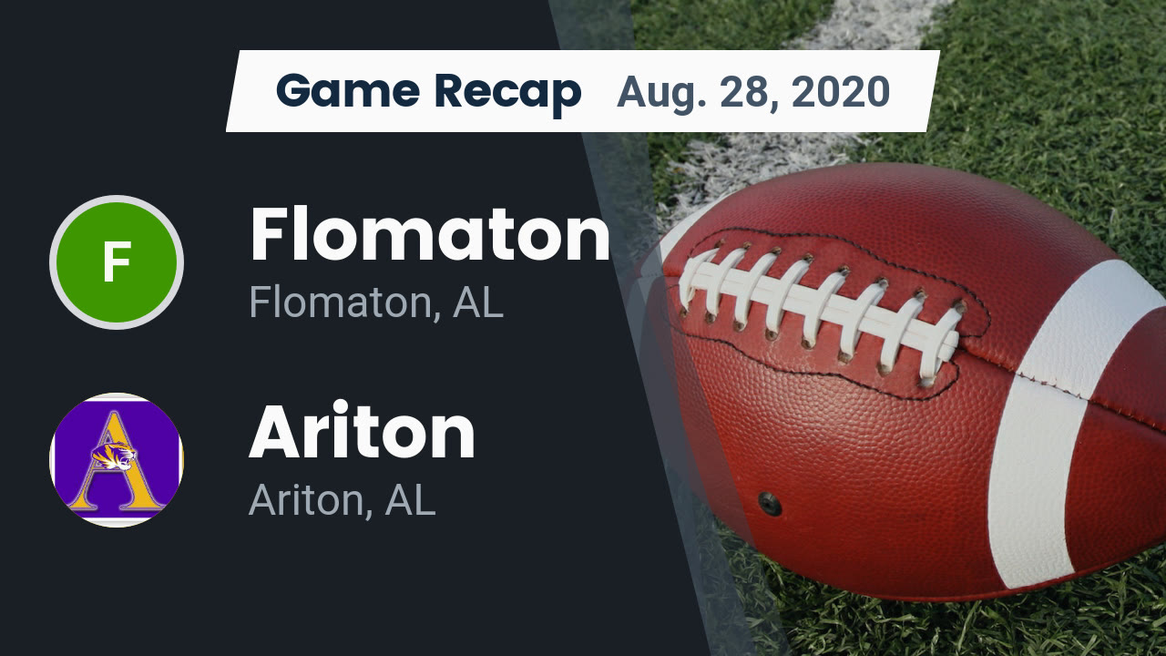 Flomaton HS Football Video "Recap: Flomaton vs. Ariton 2020" | MaxPreps Flomaton HS Football Video "Recap: Flomaton vs. Ariton 2020" | MaxPreps