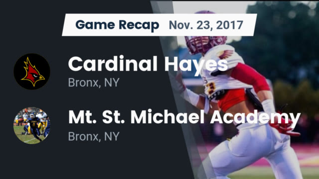 Boys Varsity Football Cardinal Hayes High School Bronx New
