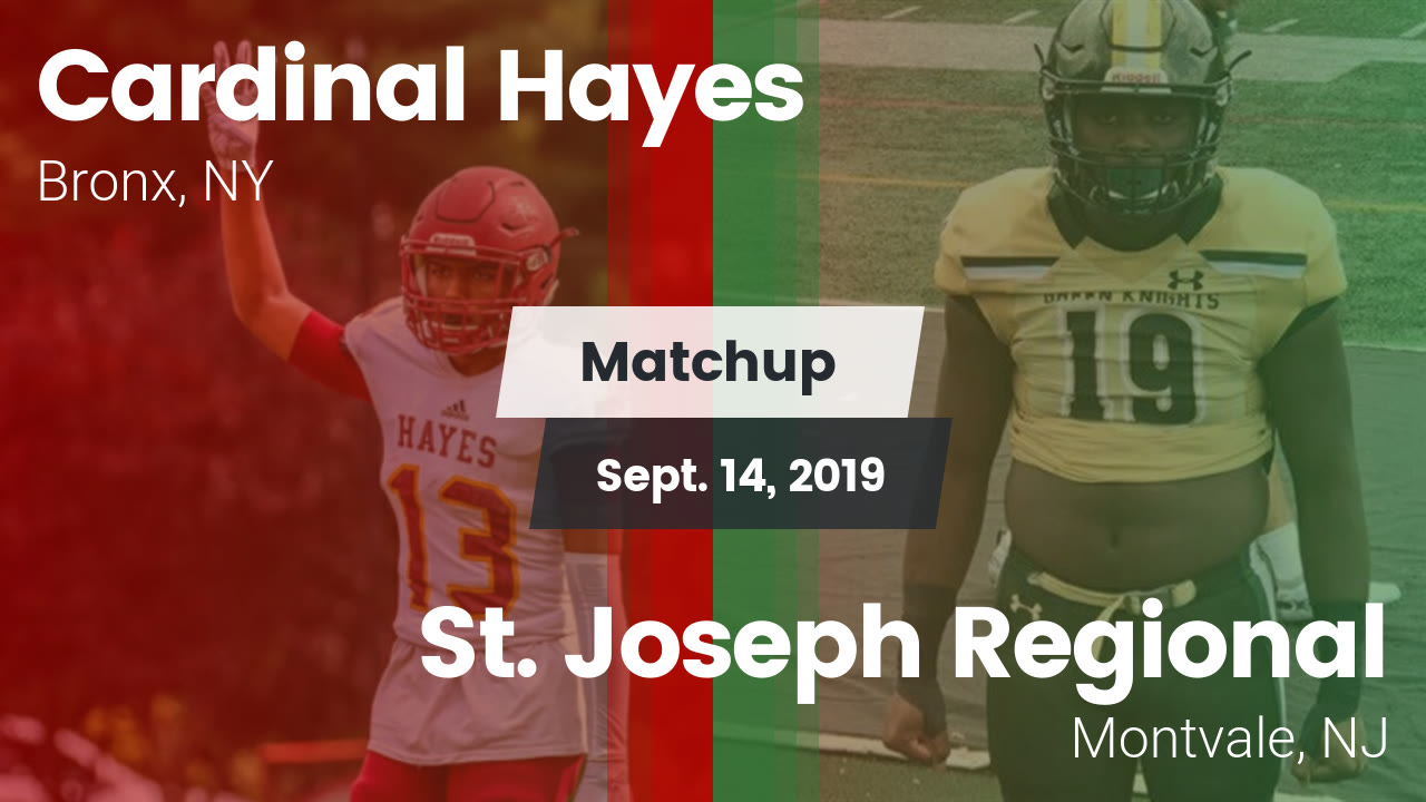 Cardinal Hayes Hs Football Video Matchup Cardinal Hayes Vs St